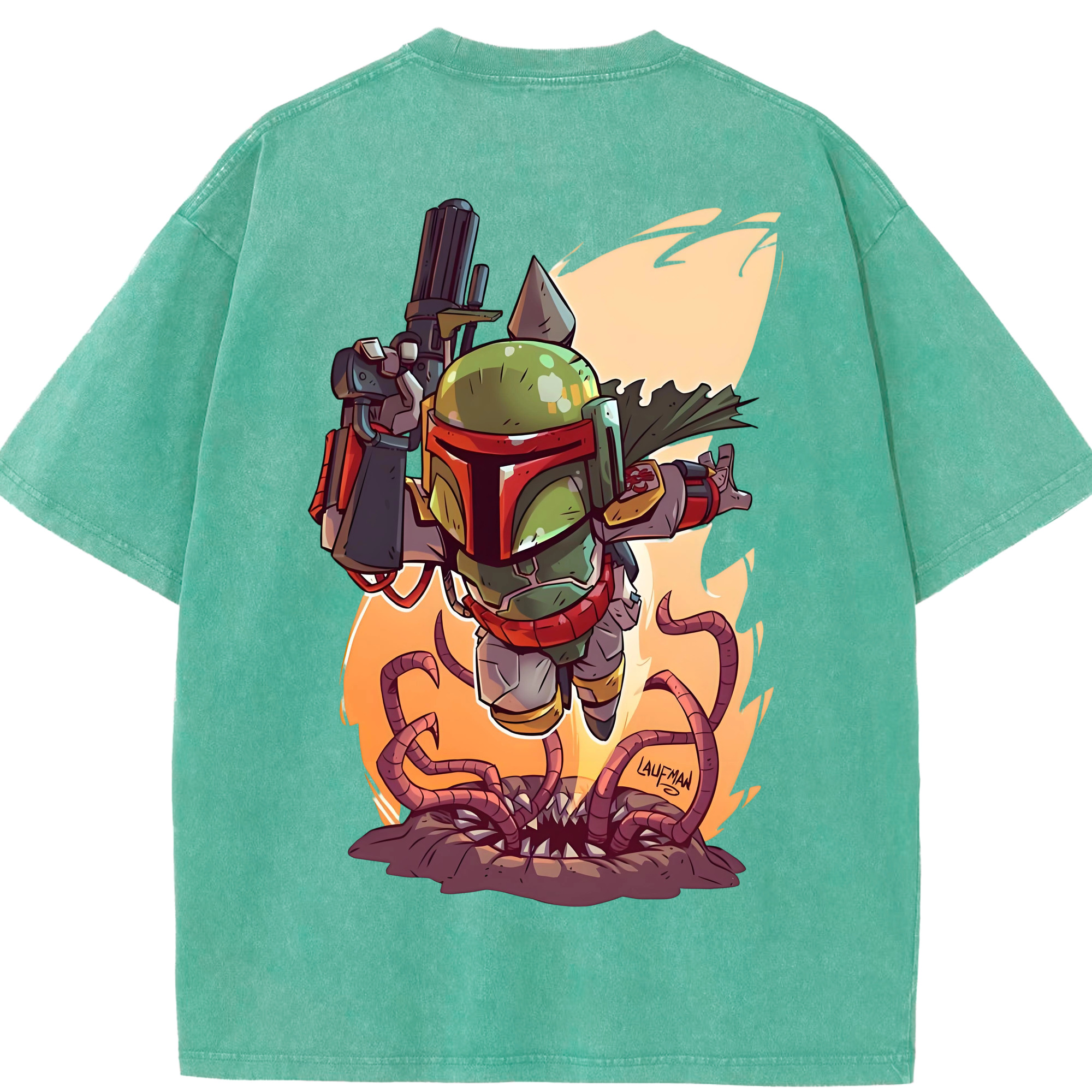 （画像用） スター・ウォーズ Star Wars 綿100% ヴィンテージ風 半袖Tシャツ（背面プリント）